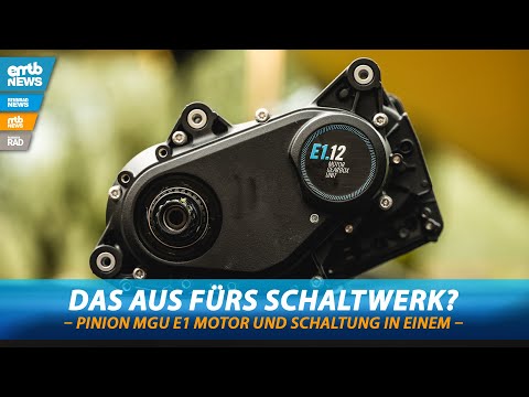 🔥 Pinion MGU E1 – E-Bike-Motor und Schaltung in Einem! Wir haben es getestet. 🤓