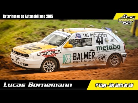 Lucas Bornemann - 1ª Etapa Catarinense de Automobilismo 2015 - S. Bento do Sul