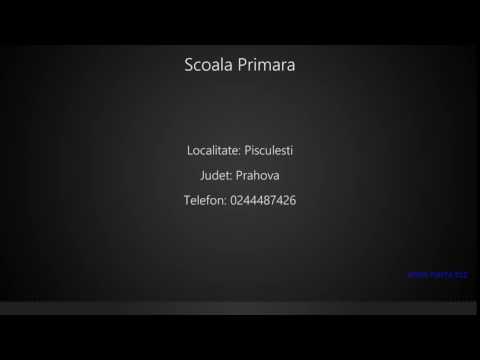 Scoala Primara Pisculesti