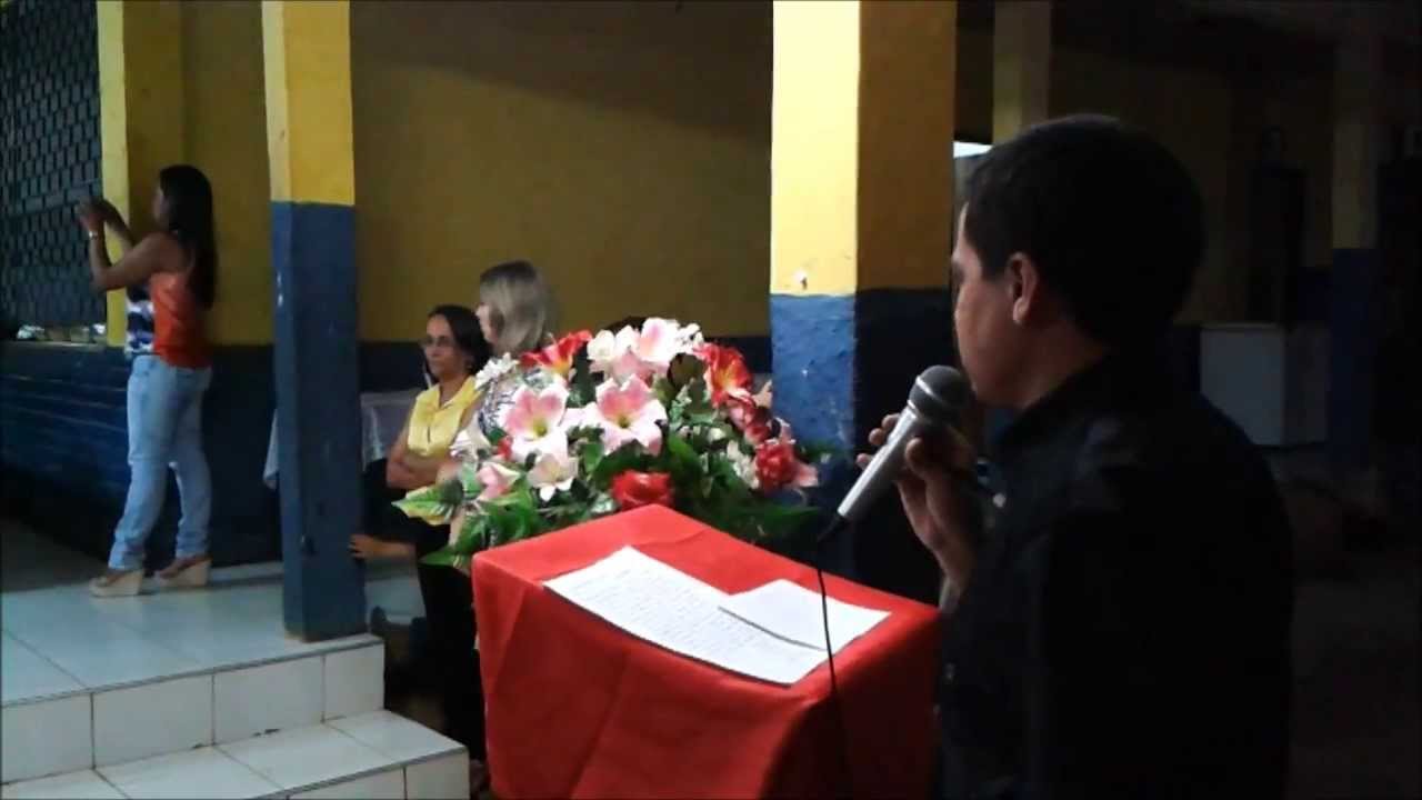 Formatura 9º ano 2013 - Fala do diretor Dened