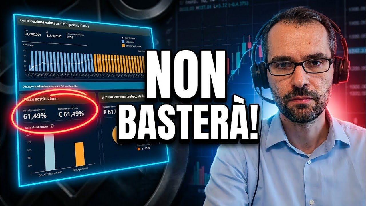 La pensione INPS NON basterà: cosa fare ORA