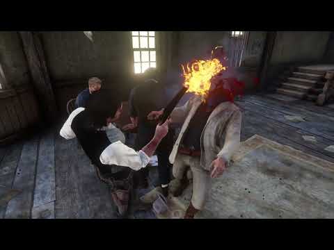 RDR2 Brutal Quick Draws (No Deadeye) - Modded PC Gameplay #RDR2