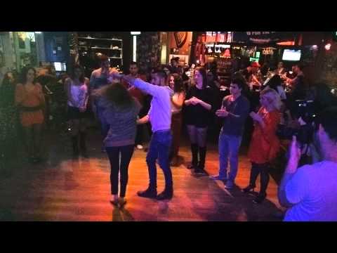 Zouk Lambada Israel Roda to Inna Schneiderman @ Mike's Place Hertzelya 31.01.2015