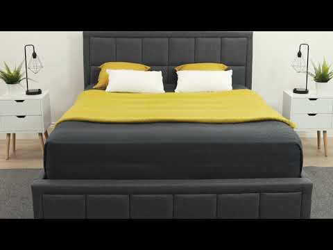 Cassia Storage Bed With Ottoman Lift Base