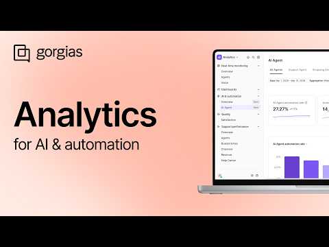 Gorgias 6 Revenue Statistics Dashboard