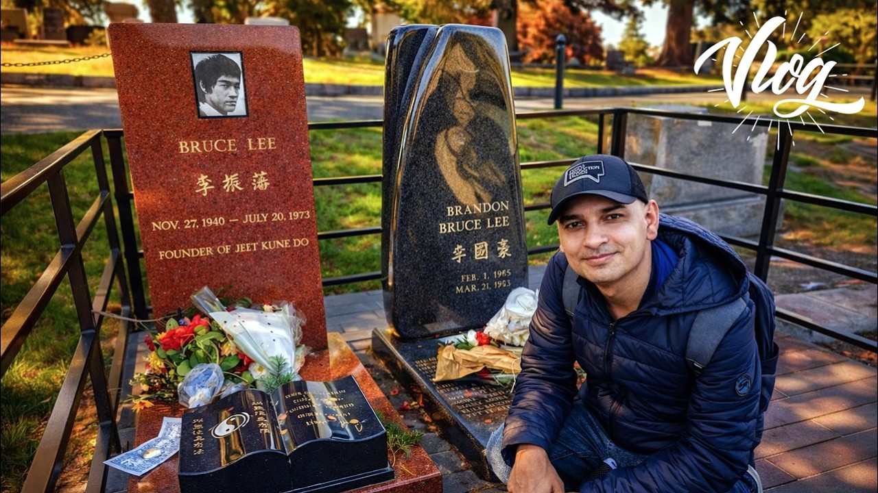 Así es la tumba de BRUCE LEE 🥋 (Mini Vlog)