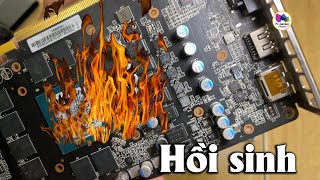 Hồi sinh vga chet cháy vì nhỡ tay và cái kết