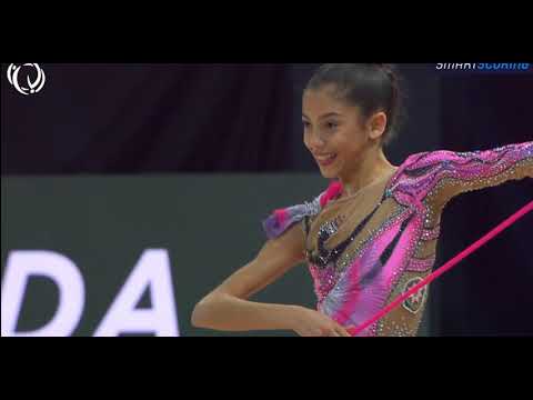 Leyli Aghazada (AZE) Junior Rope QF European RGCH Kyiv2020