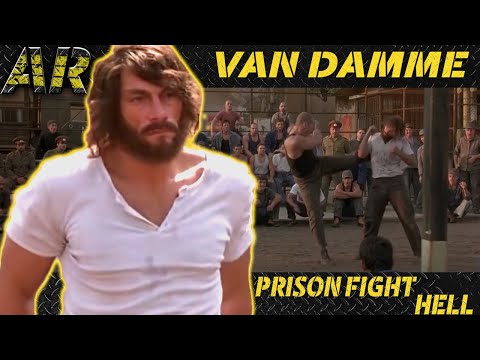 JEAN-CLAUDE VAN DAMME Prison Yard Brawl | IN HELL (2003)