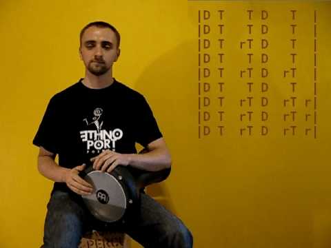 Darbuka Lesson 3 - left-hand roll [B]