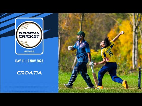 🔴 ECS Croatia, 2023 | Day 11 | T10 Live Cricket | European Cricket