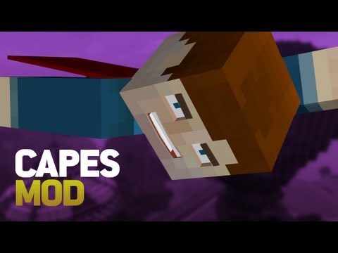 Jolly ol Brits play Minecraft - Minecraft Mod Spotlight: Custom Capes Mod! (Like Minecon Capes!) (1.4.7)