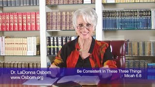 Be Consistent In These Three Things