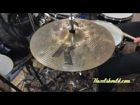 Zildjian K Custom SPECIAL DRY Hihats 14”IMMACULATE! Great Sounding Pair! 932 1424 g Don’t Pay $700! image 5