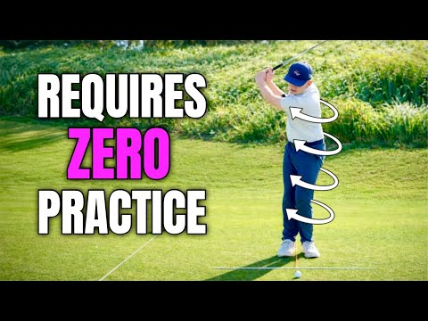 The Zero-Practice Golf Swing (Do This at Home)