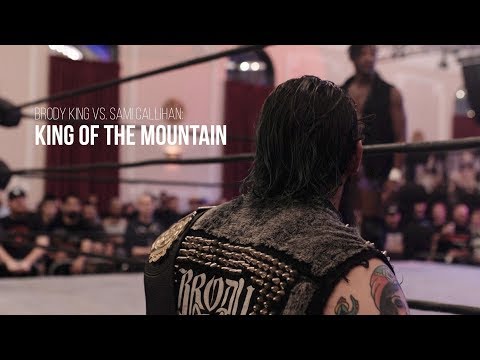 Brody King Vs  Sami Callihan King Of The Mountain | AAW Pro