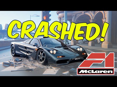 McLaren F1 Crashed by Mechanic! $1,000,000 repair bill - the story of the only F1 in Australia