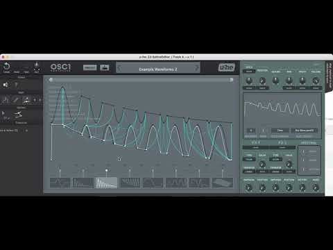 Morphing Waveforms CAD-style