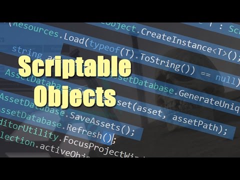 Unity 5 Tutorial Scriptable Objects (Options Menu Part 3)