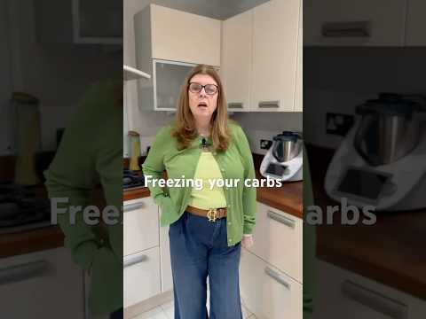 A great tip for carb-rich foods like potatoes, bread, rice, and pasta. Cook then cool/freeze them.