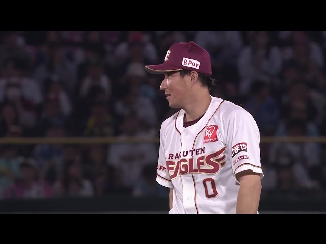 【5回表】華麗な守備!! イーグルス・小深田大翔 センターに抜けそうな打球をアウトにする!! 2025年6月4日 東北楽天ゴールデンイーグルス 対 横浜DeNAベイスターズ