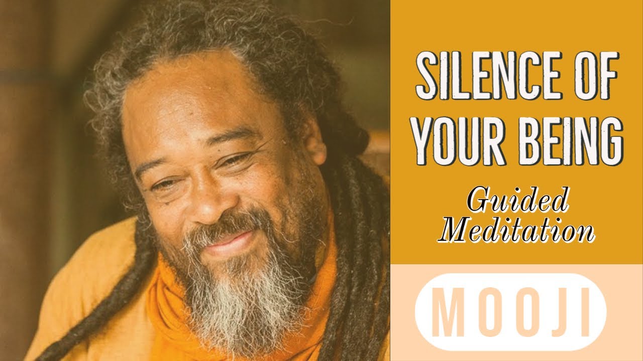 Beautiful Mooji Guided Meditation - Silence of your Being