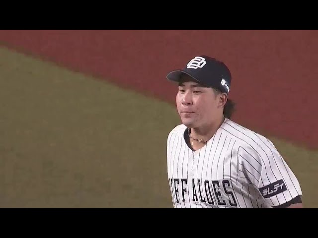 【5回裏】時代は山足!! バファローズ・山足達也 相手の隙を見逃さない好プレー!! 2022年7月31日 千葉ロッテマリーンズ 対 オリックス・バファローズ