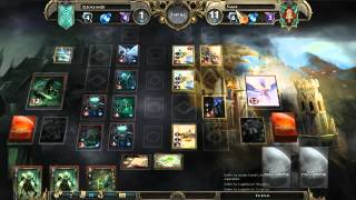 Duel of Champions Might & Magic online tcg gameplay español mexico #6 deck NECROPOLIS MEJORADO