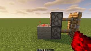 Minecraft 1.20 | Quick and Easy 1x2 Piston Door