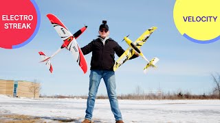 Fast Planes - eFlite ElectroSteak vs Flight Line Velocity