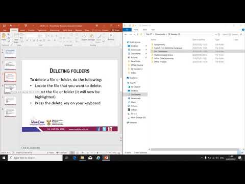 File Management Topic 3 Module 5 Unit 5.2 Page 68-88 - Ms SE Stander