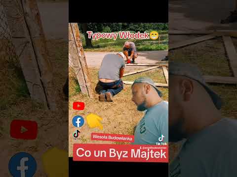 Typowy Włodek na Budowie #budowlańcy #parodia #śmieszne #funny #viralvideo #humor