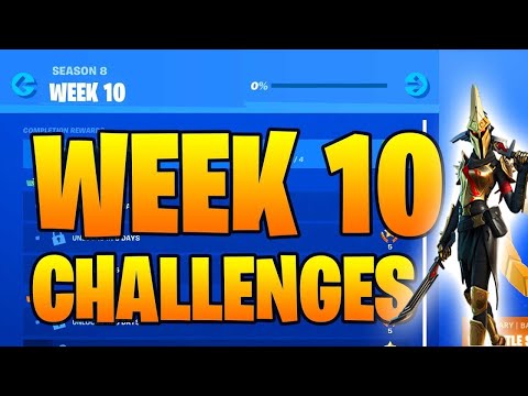 ALL WEEK 10 CHALLENGES LEAKED FORTNITE chapter 2 season 3