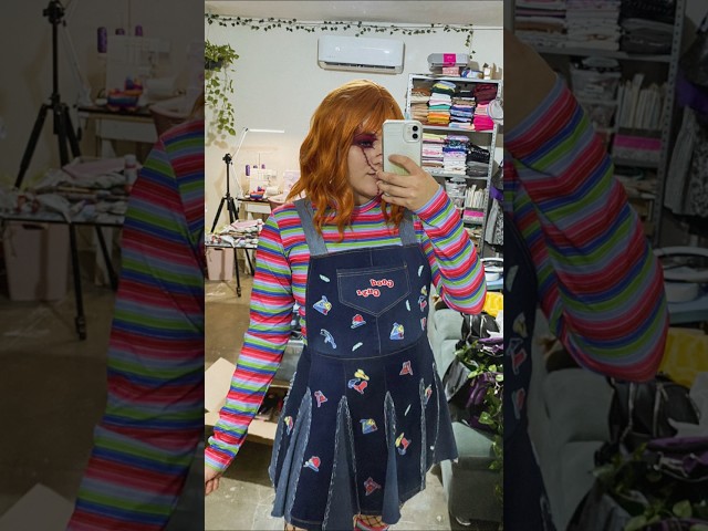 Vídeo relacionado con Rubies Máscara de disfraz de vinilo 3/4 cosida de Chucky para adultos, talla única, Como se muestra, talla única
