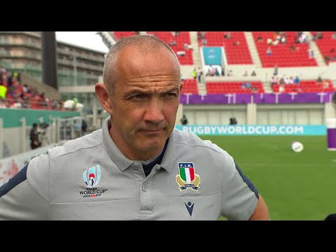 World Rugby | Conor O'Shea, Italy's Head Coach