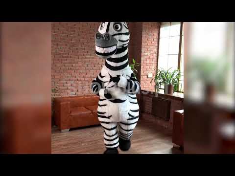 Pneumatyczny strój "Zebra"
