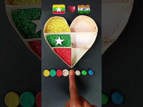 8M🙏🏼 Danke für die Unterstützung, Karo 🇮🇳Indien-Flagge 🇲🇲Myanmar-Flagge, Unabhängigkeitstag//Tag ...