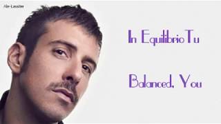 Francesco Gabbani-In Equilibrio Lyrics (Sub Ita/Eng)