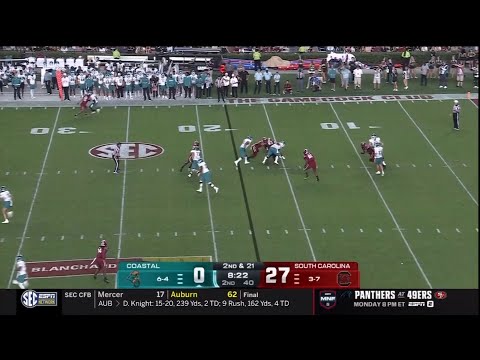 2025 USC vs Coastal Carolina - Nick Barrett Tackle for Loss