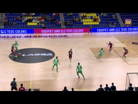 Futbol Sala (Copa del Rei): FCB Lassa-Magna Navarra (4-1)