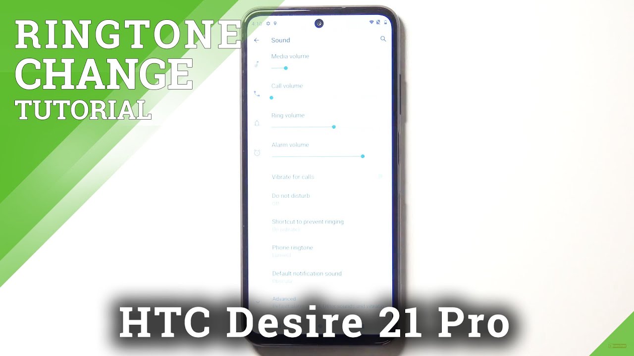 How to Enable Ringtone Volume on HTC Desire 21 Pro – Turn On Ringtone Volume