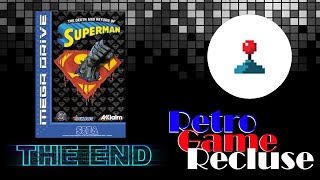 The Death and Return of Superman (1994) DC Comics Sega Megadrive Genesis ending [Retro Gaming]