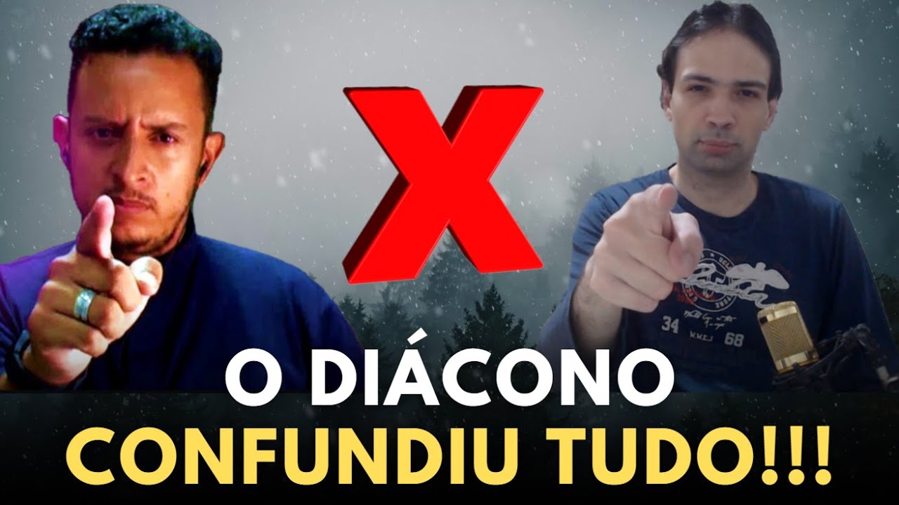 O DIÁCONO ATACOU AS TRADUÇÕES PROTESTANTES, MAS ESQUECEU DE CONSULTAR AS CATÓLICAS!
