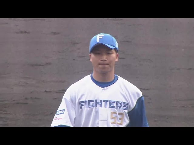 【春季キャンプ紅白戦】ファイターズ・ドラフト6位ルーキー長谷川威展が三振奪取!! 2022年2月12日 北海道日本ハムファイターズ