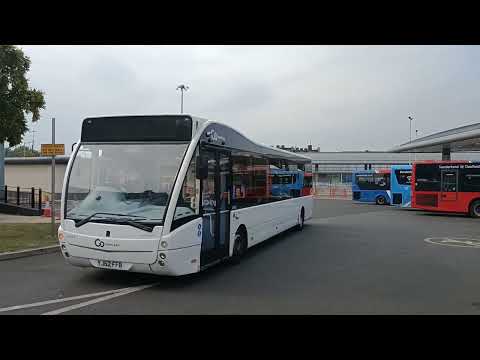 *RECENTLY TRANSFERRED* Spare GNE  Optare Versa Leaves Park Lane On The 20