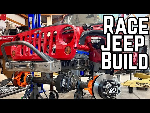 We Got Insanely Strong Crate Axles For the Jeep!  Ultra4 Build - Ep7