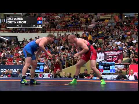 97kg s, Dustin Kilgore, Sunkist Kids vs Jake Varner, Nittany Lion WC
