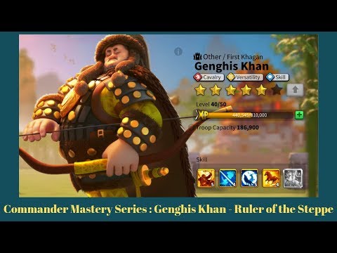 Commander Mastery Series : Genghis Khan - Ruler of the Steppe