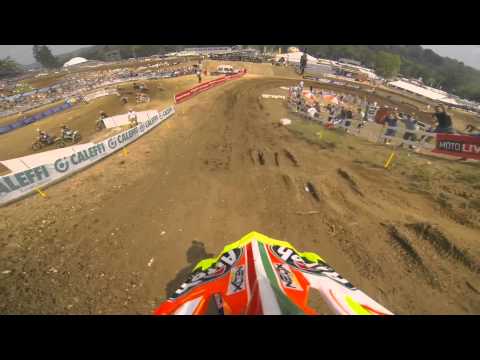 GoPro HD: Antonio Cairoli Moto 1 Lap FIM World Championship MX GP of Italy