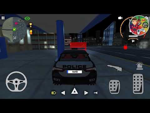 🚓🚨Car Simulator Japan 3D | Toyota Police Car Driving   Polis Arabası Sim